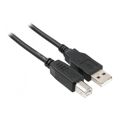 Kabel USB 2.0 czarny 1,8m